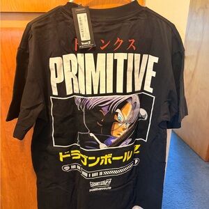 Primitive X Dragon Ball Z Collab shirt